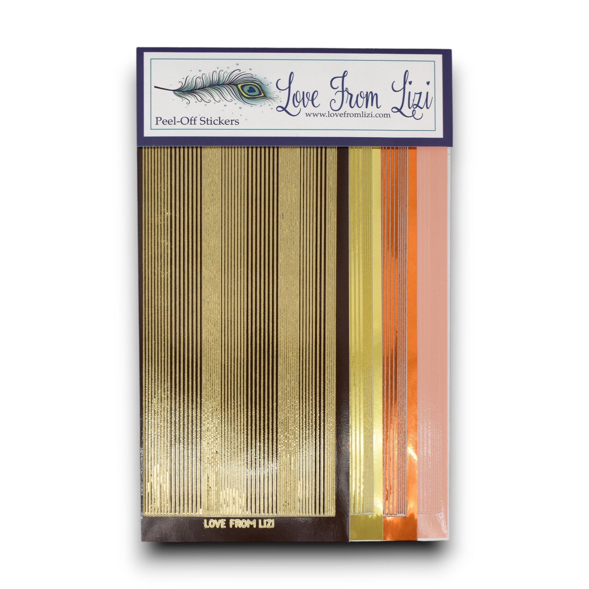 Enchanted Woods - Pin Stripe Peel-Off 4 Pack
